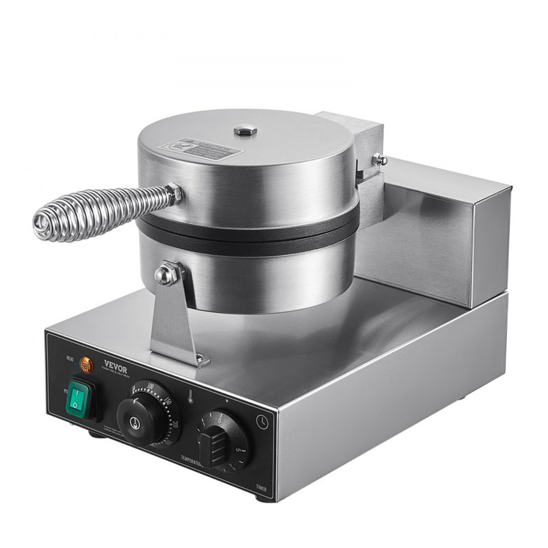Gaufrier commercial anti-adhésif 1230W