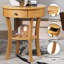 Table de bout à 1 tiroir avec rangement Moravian-41552730