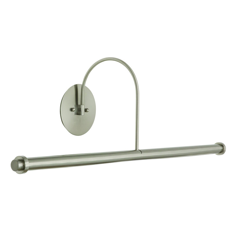 Applique murale à 1 lumière Ira, Nickel satiné