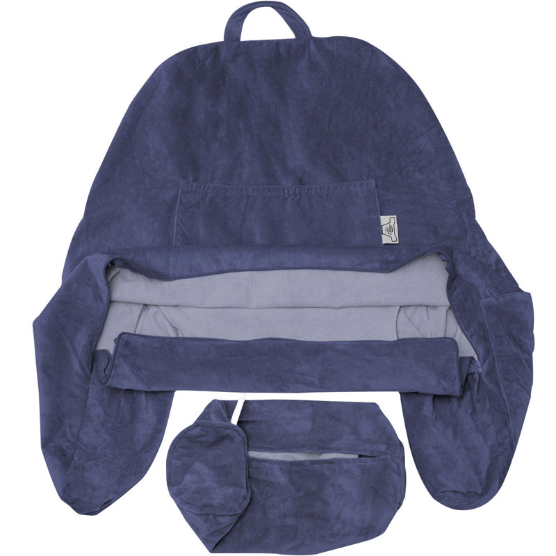 Housse de coussin d'extérieur, Bleu foncé