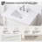 Lexington 30'' Single Bathroom Vanity with Engineered Marble Top-261471735