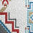 Spirit Valley Teal/Cream/Tan Aztec Print Cotton Southwestern Style Reversible Quilt Set-627992533