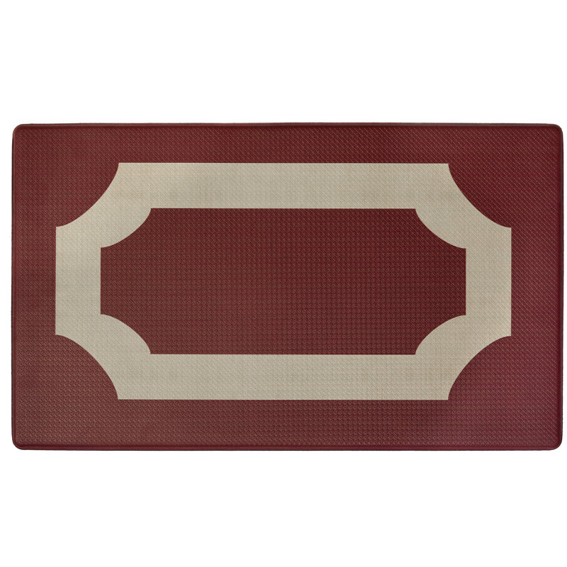 tapis anti-fatigue en mousse mémoire de première qualité surdimensionnée Reina