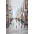 City Rain Print On Canvas