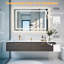 Rectangle Bluetooth Led Mirror-1664408393