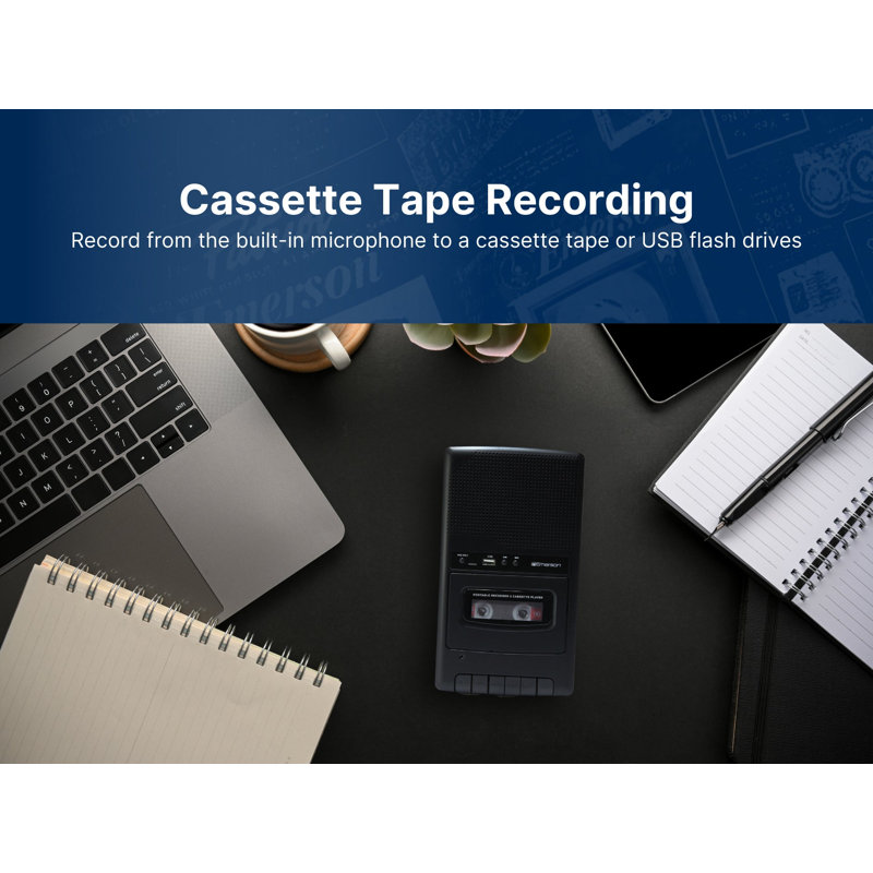 Lecteur et enregistreur de cassettes portatifs