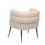 Chamelle Wide Upholstered Barrel Chair-1430106654