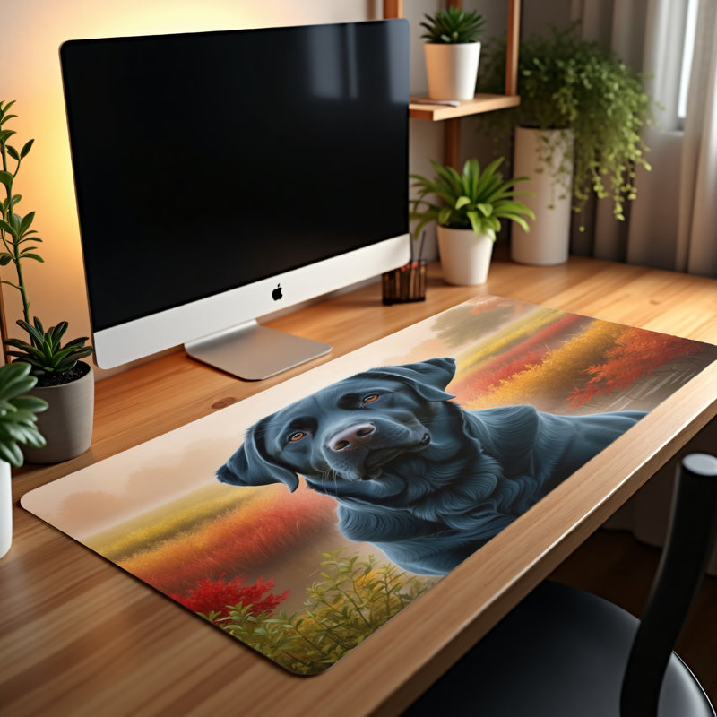 Polyester Desk Pad, 23.6x13.8