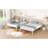 Full Over Full Metal Bunk Bed, White-1938106548