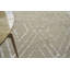 Metro-Velvet Geometric Area Rug in Light Beige-25180931