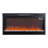 36" Recessed or Wall Mounted Electric Fireplace Insert, Timer, 1400W, Remote Control