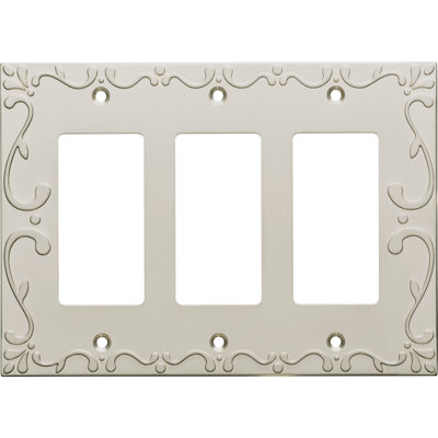Plaque murale classique à bascule 3 bandes Classic Lace