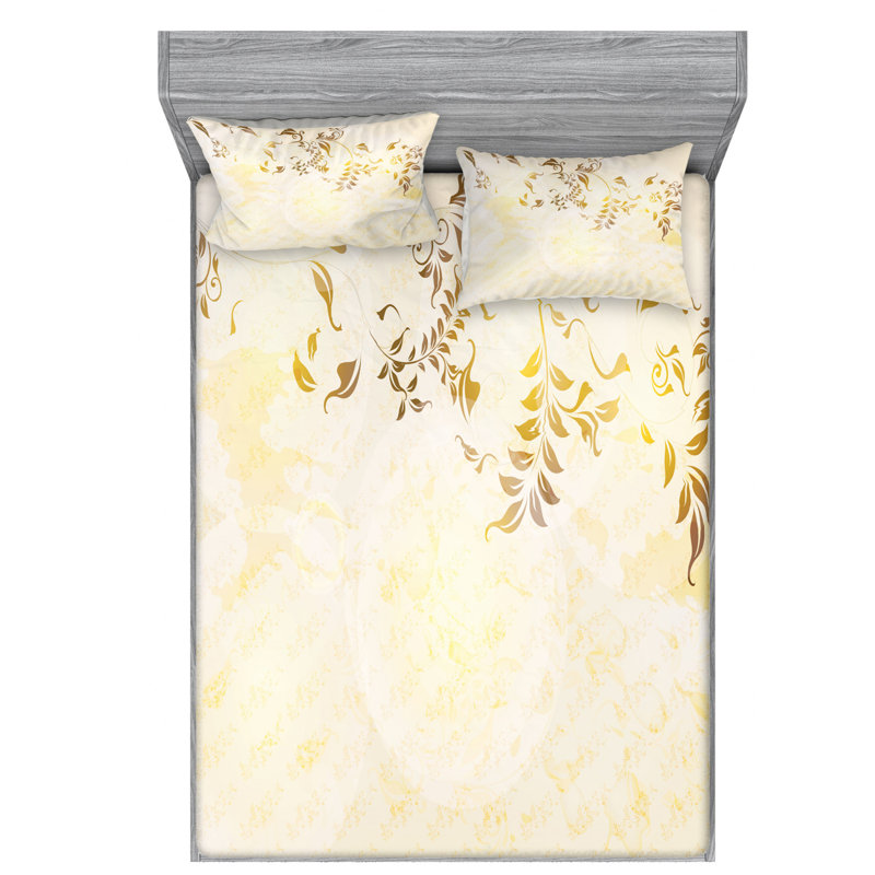 Microfiber Sheet Set, Full Sheet Set with Fitted Sheet