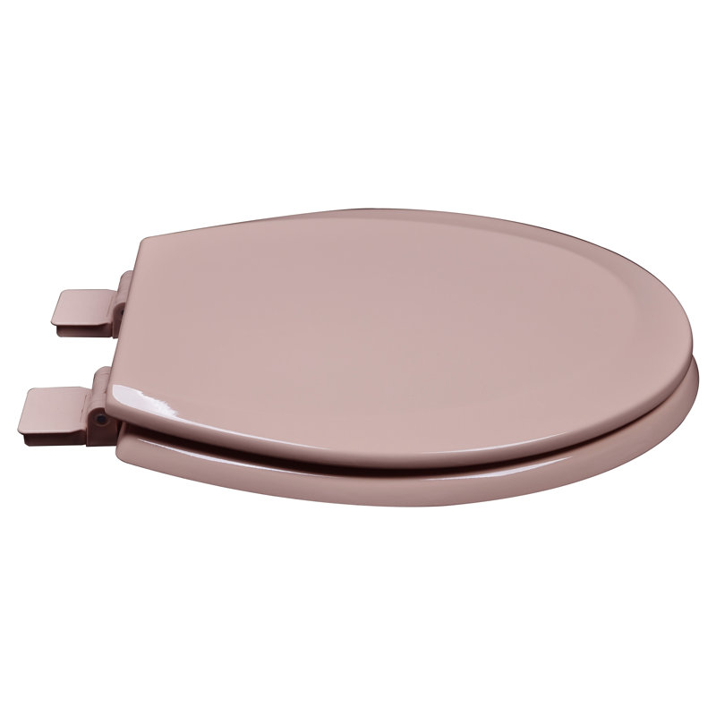 Round Toilet Seat and Lid, Venetian Pink