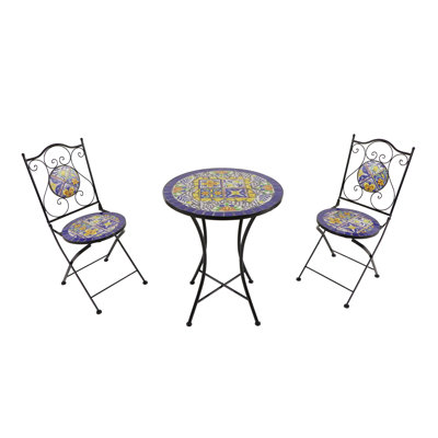 Andrejka Patio Dining Set with Round Table