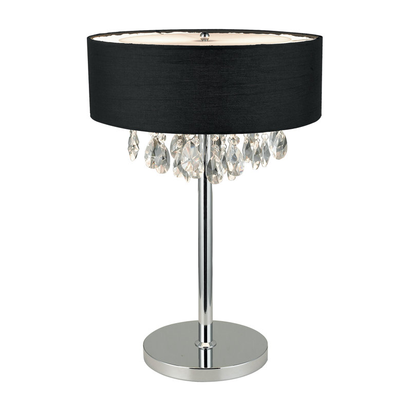 Andrew Metal Table Lamp, Black