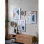 S / 3, art mural 22 x 26 x 0,6 po Marcia