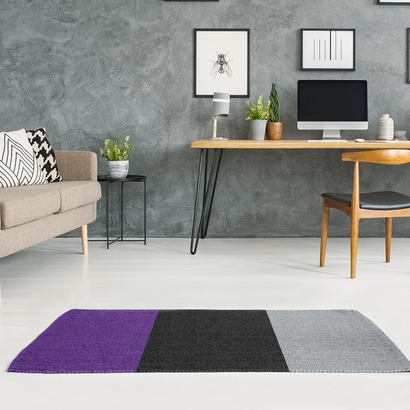 Chenille Indoor Rug, Rectangle 5' x 7'