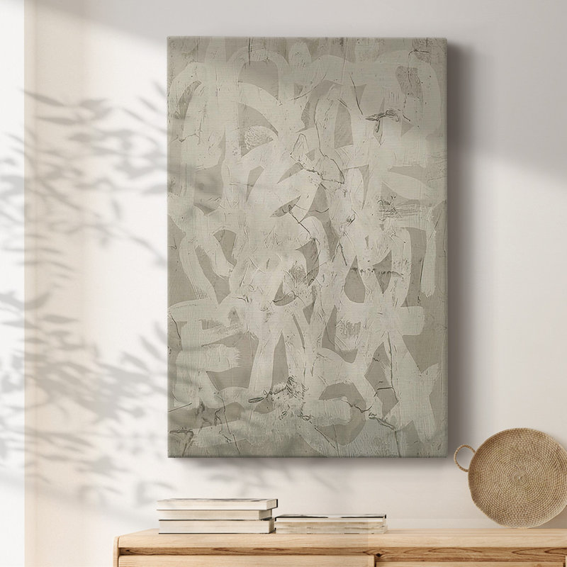 «Impasto Artifact I», reproduction d'art sur toile, H 27 po x l 18 po