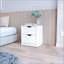 Table de chevet 2 tiroirs, table de bout, table d'appoint Basilea-22220298