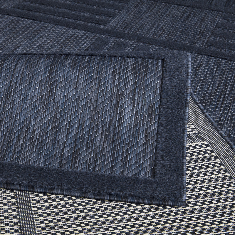 Lanekia Plaid Area Rug, Rectangle 80 x 150cm