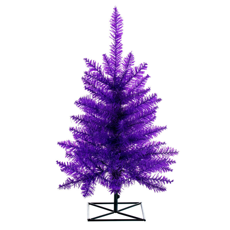 Arbre de noël artificiel 3' avec un pied Purple Fir