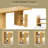 70.8" Rectangle Dining Table with Built-In Storage Drawer-111966315