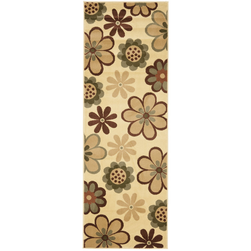 Rosario Porcello Performance Floral Rug, Runner 2'4" x 6'7"