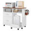 80cm Wide 2 -Drawer Mobile File Cabinet-496343641