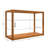 42 In. Artisan Wooden Bakery Display Horizontal Case, light color