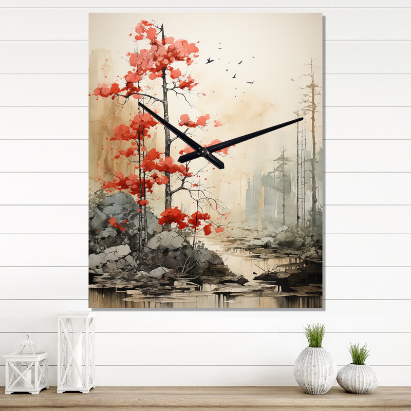 Horloge murale moderne Dafayon, Grand