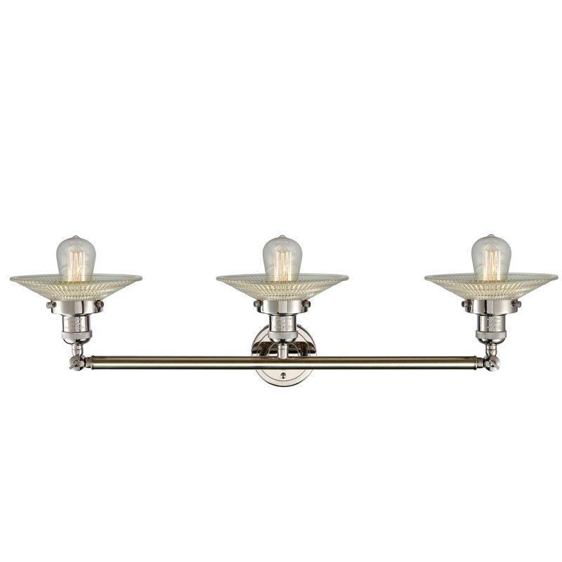 Miramontes 3 - Light Vanity Light, Polished Nickel, Clear