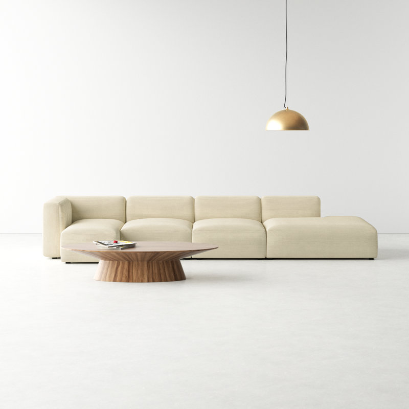 Winnie 4 - Piece Upholstered Sectional, Left Hand Facing
