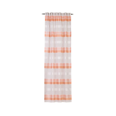 Sanostee Tab Top Semi Sheer Curtain