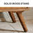 Bouziane Solid Wood Sideboard-1150276521