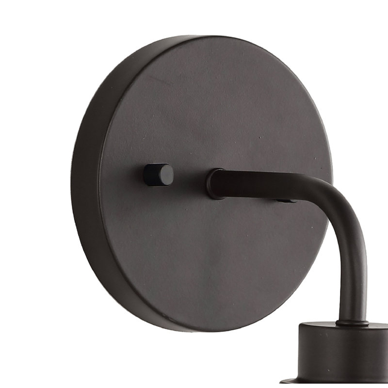 Éclairage pour meuble-lavabo rustique à DEL Daulton, Bronze frotté à l'huile, 1