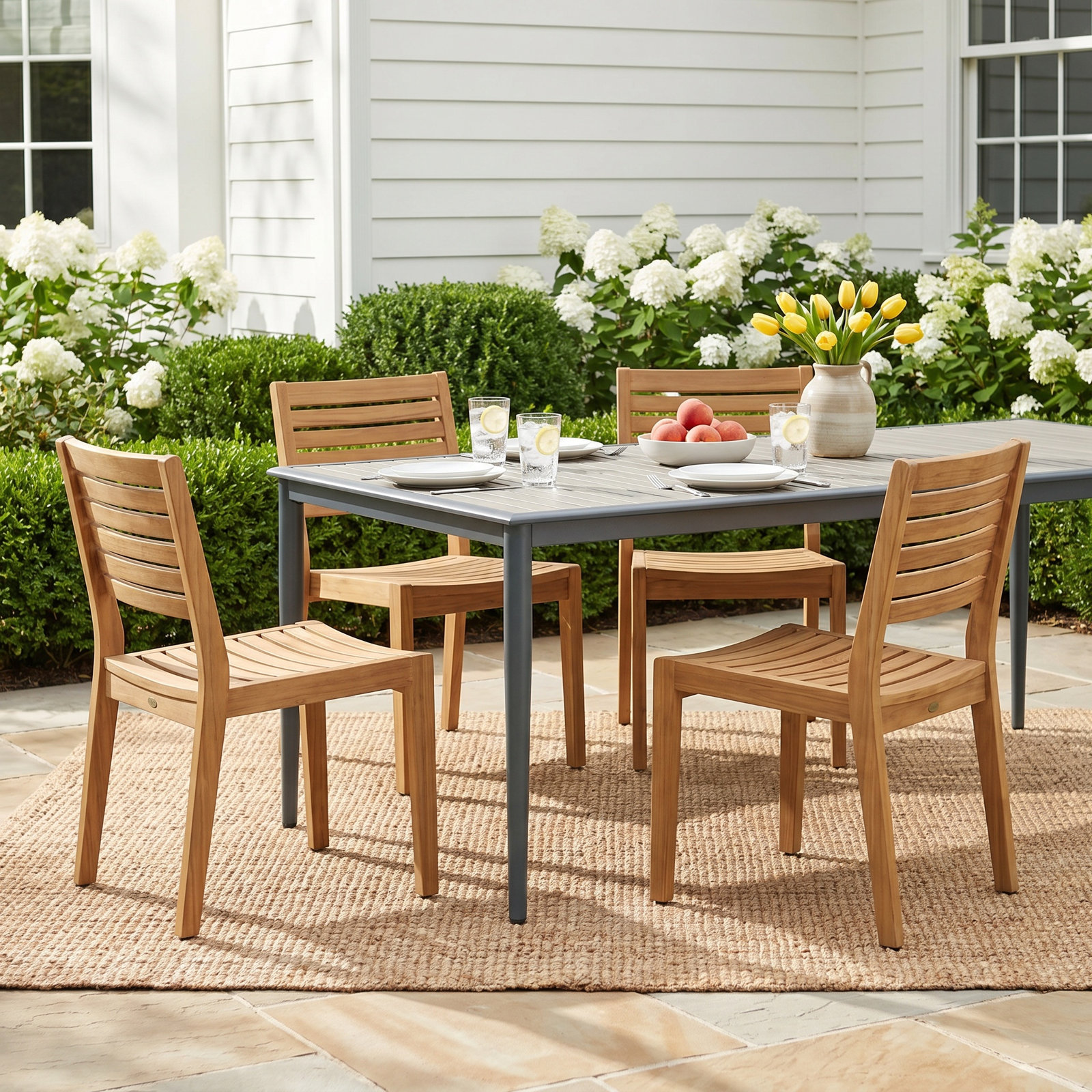 Limetta 78" Patio Dining Table, 36" W x 78" L x 29.25" H 