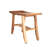 Satori by EcoDecors, Teak Shower Bench, Teak Shower Stool, Teak Stool for Inside Shower, Small Shower Stool, Teak Foot Rest, Teak Shower Bench For Inside Shower, in Earthy Teak-19007446