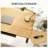 Landaverde 55"x28" Dual Motors Height Adjustable Standing Desk Wireless Charging with Drawer-217276357-205472701