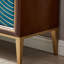 Armoire de rangement légère de style américain