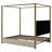 Upholstery Canopy Platform Bed with Headboard-569891645
