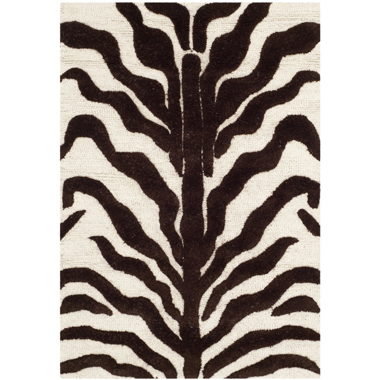 Cambridge Hand Tufted Wool Animal Print Rug