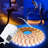 5ft Motion Activated RGB Strip Light with Remote Control