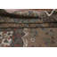 Tapis brun délavé traditionnel 7 x 10