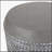 Outdoor Bohemian Style Lightweight Concrete Side Table