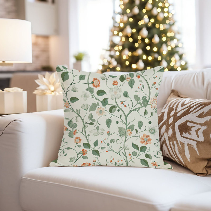 Floral Pillow Cover