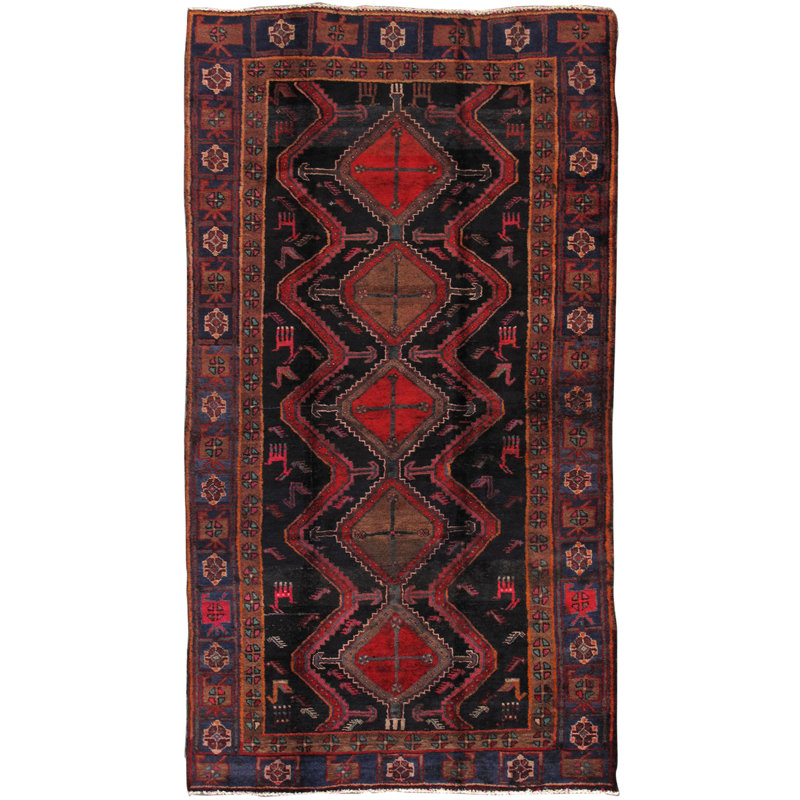 Vintage One-of-a-Kind 4'5" X 8'3" Area Rug