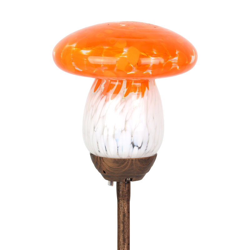 Plants & Flowers Garden Stake, Orange