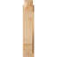 L 5 1/2 po x P 18 po x H 26 po Balboa lisse artisan artisanal, sapin Douglas-31648645-31641562