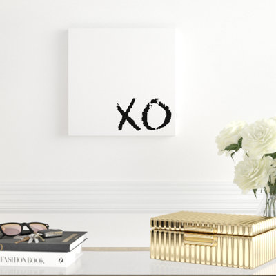 «Love Quotes I» par Anna Hamily, reproduction d'art textuel sur toile
